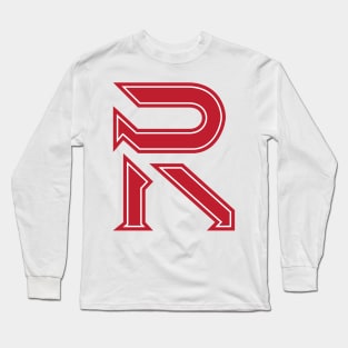 Red Emblem Shirt Long Sleeve T-Shirt